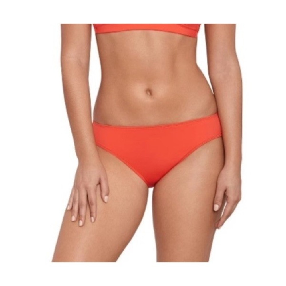 Lauren Ralph Lauren Women's Beach Club Hipster Bikini Bottoms Orange Size 14